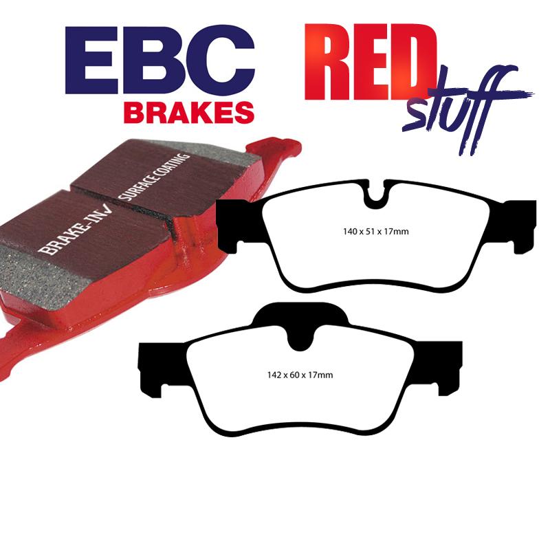 Brzdové platničky zadné EBC REDstuff
