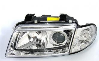 Predné svetlomety angel eyes AUDI A4 D2S Xenon