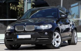 Predné mriežky chladiča  BMW X5 E70, X5 E70 LCI Facelift, X6 E71 Chróm / Titan