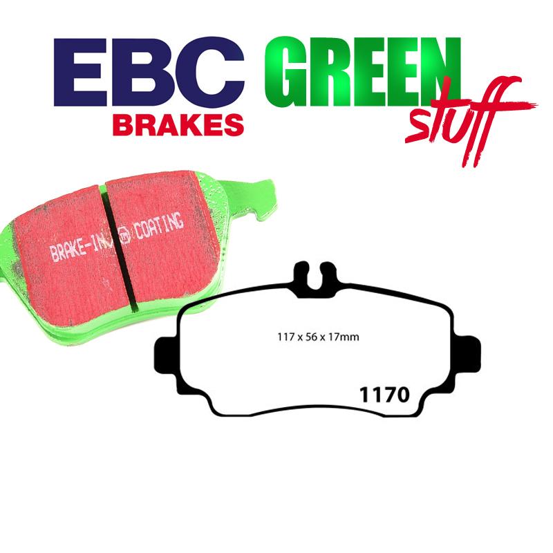 Brzdové platničky predné EBC Greenstuff