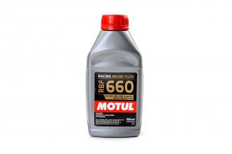 Vysoko výkonná brzdová kvapalina Motul 660 Racing DOT4