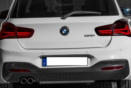 BMW M difúzor pre zadný nárazník - BMW F20 LCI, F21 LCI (120d, 120i, 125d, 125i)