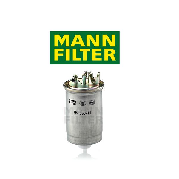 Palivový filter MANN VW Sharan 1.9 TDI (66kW, 85kW, 96kW, 110kW), 1.9 TDI 4motion, WK853/1