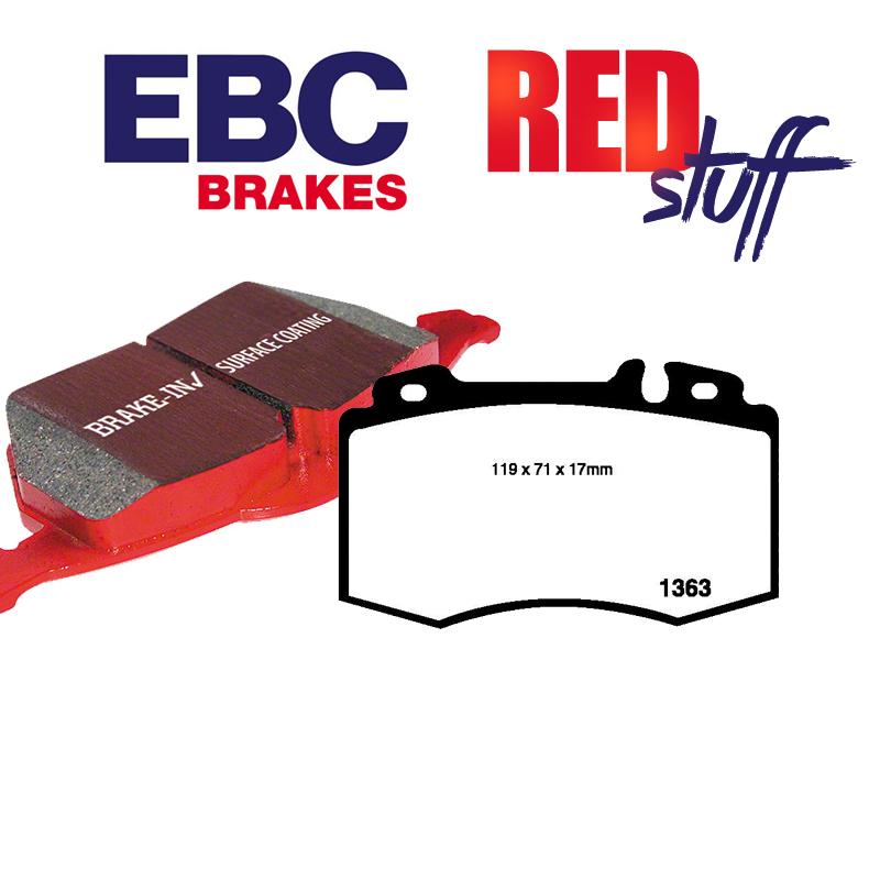 Brzdové platničky predné EBC REDstuff