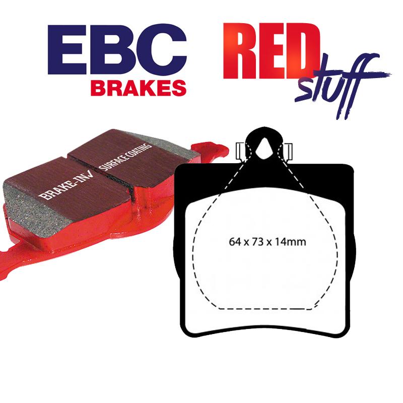 Brzdové platničky zadné EBC REDstuff