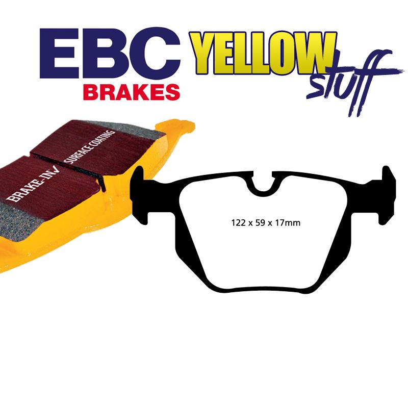 Brzdové platničky EBC Yellowstuff zadné (520i, 523i, 525i, 530i, 520d, 525d)