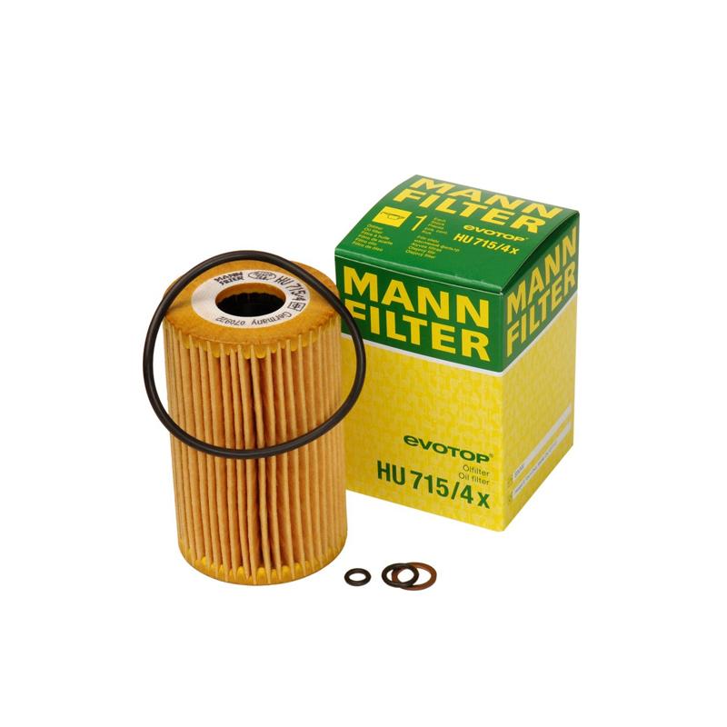 Olejový filter MANN BMW E46 316i (77kW), 318i (87kW) HU715/4x