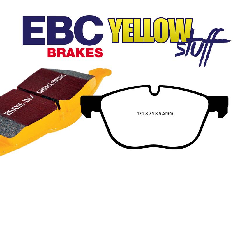 Brzdové platničky EBC Yellowstuff zadné (30sd, 30d, 35d, 35i, 45i, xDrive30d, xDrive35d, xDrive35i,x