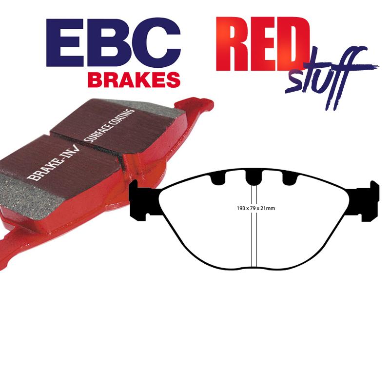 Brzdové platničky EBC REDstuff predné (635d, 650i)