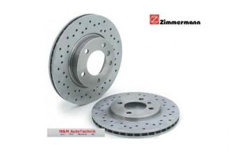 300x22mm Brzdové kotúče Zimmermann zadná náprava