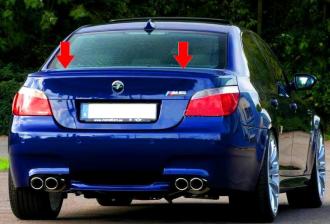 E60 M spoiler zadný