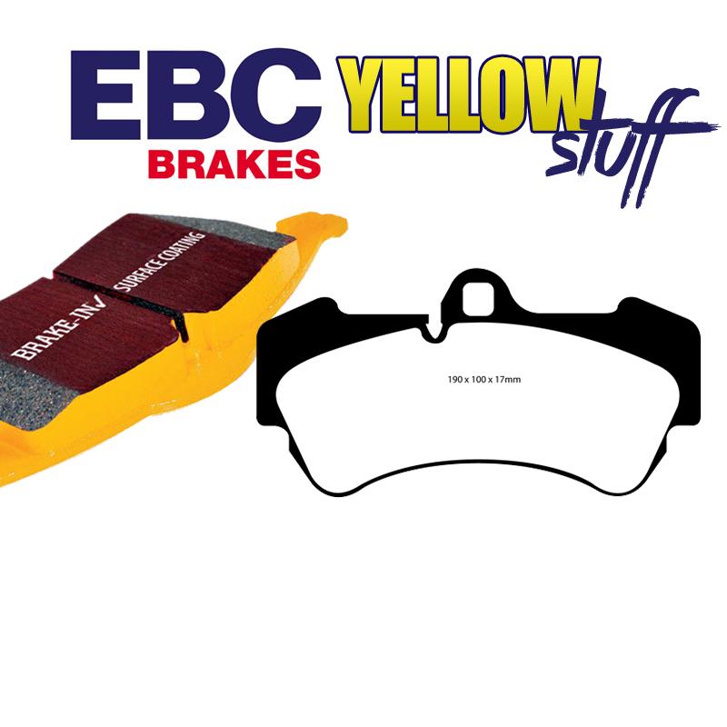Brzdové platničky pre kotúč 350mm EBC Yellowstuff predné