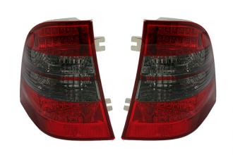 Zadné LED svetlá Mercedes W163 červeno- čierne