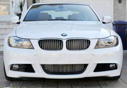 Predné mriežky chladiča - chrómové - BMW E90 E91 facelift
