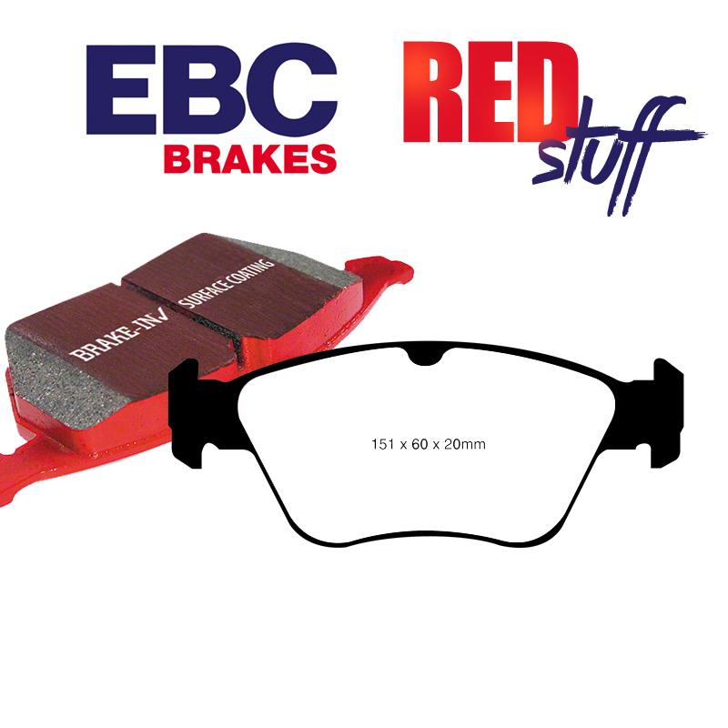 Brzdové platničky predné EBC REDstuff
