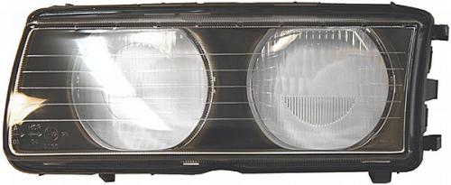 Plexi sklo predného svetla E36 H1+H1, Hella (12/90-12/94)