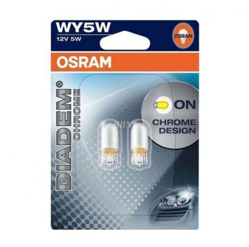 Žiarovky do bočných smeroviek - OSRAM chrome vision T10 W5W