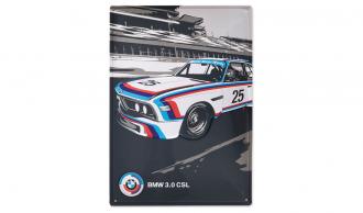Kovový reliéf BMW Motorsport Heritage