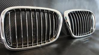 Predné mriežky chladiča BMW 5 E39 chrómové