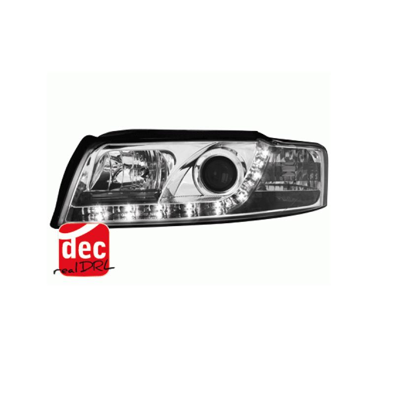 Predné svetlomety Audi A4 - so schváleným denným svietením