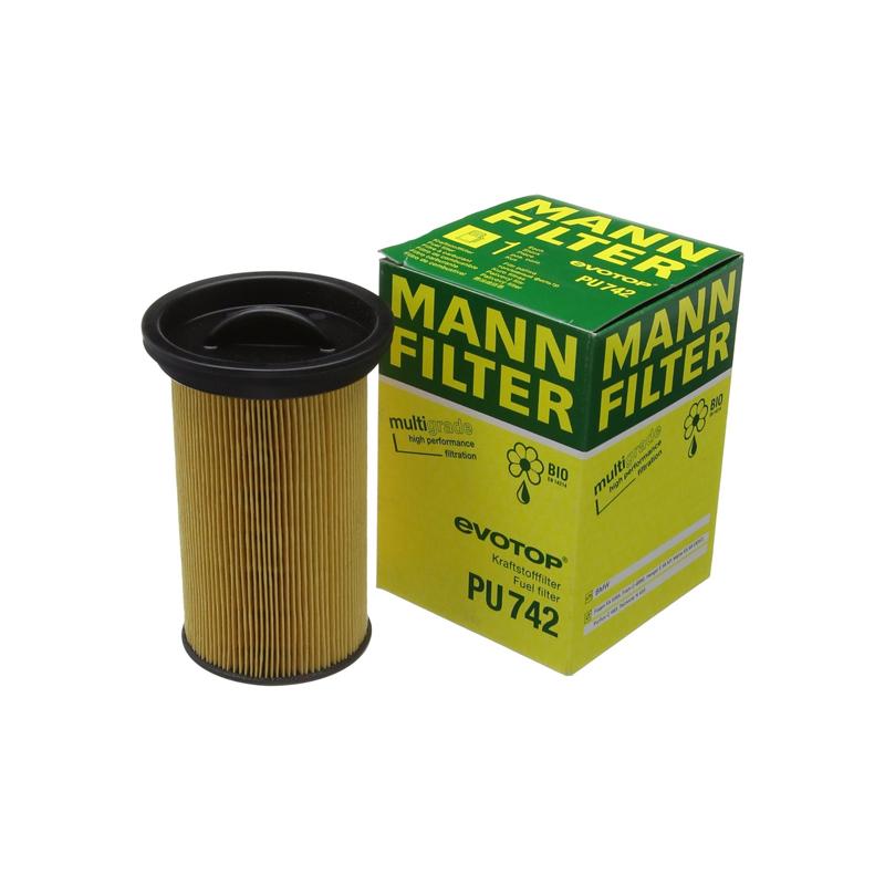 Palivový filter MANN BMW E46 (318d (85kW), 320d (100kW)) PU742