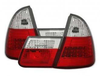 Zadné svetlá LED BMW E46 Touring (Červeno-Biele)