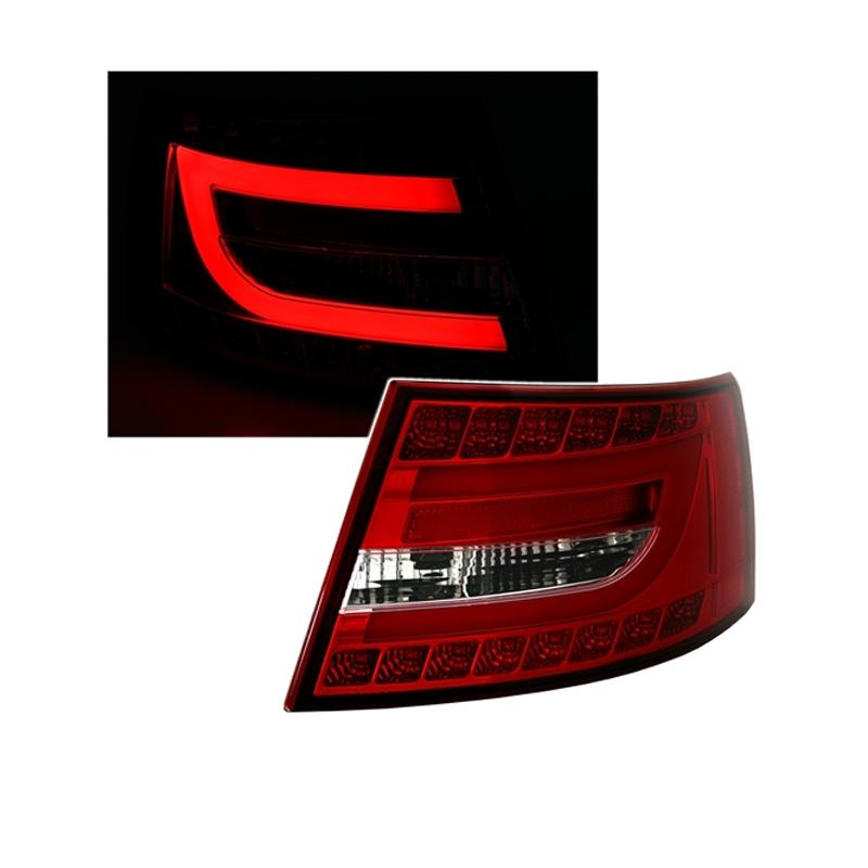Zadné LED svetlá Audi A6 4F (ČERVENO-BIELE)