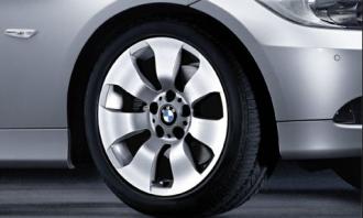 BMW kompletná zimná sada diskov "17" s pneumatikami E90, E91, E92, E93