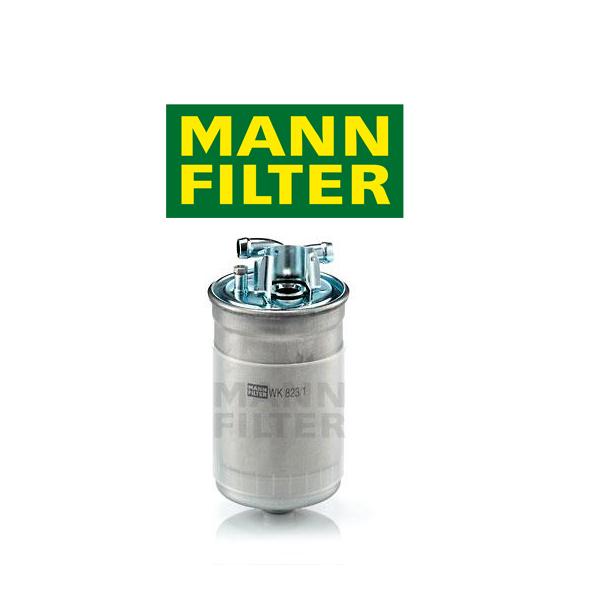 Palivový filter MANN VW Passat B5, B5.5/B6 2.5 TDI, 2.5 TDI 4motion WK823/1