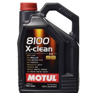 MOTUL 5W40 8100 X-CLEAN 4L  - olej