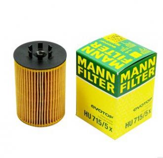 Olejový filter Mann BMW E63 645Ci HU715/5x