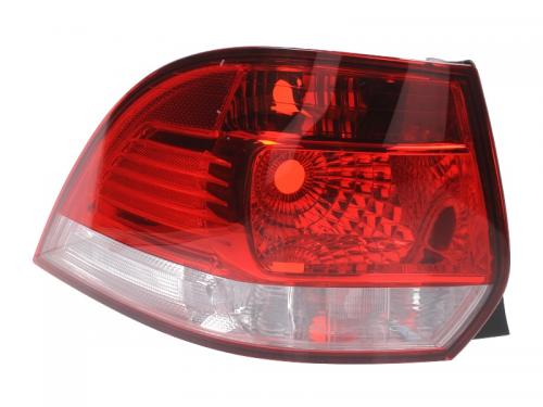 Zadné svetlo (Kombi) s čiernym orámovaním - VW Golf 6 (06.07-) Ľavé
