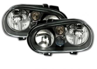 Design black svetlomety VW GOLF 4