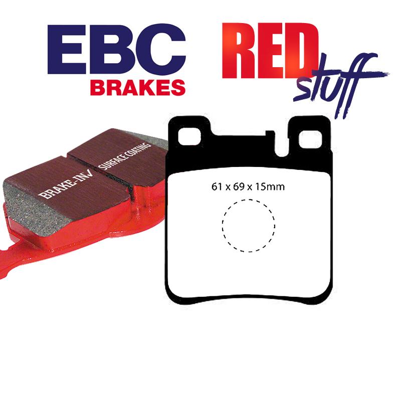 Brzdové platničky zadné EBC REDstuff