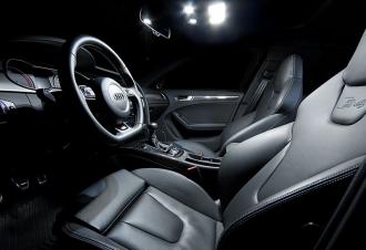 Audi A3 8P kompletná LED sada do interiéru