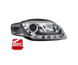 Predné svetlomety Audi A4-B7 - so schváleným denným svietením