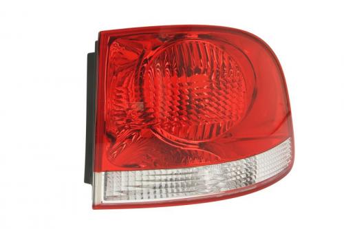 Zadné svetlo, vonkajšie, červené, komplet - VW Touareg (11/2002-2/2010) Pravé