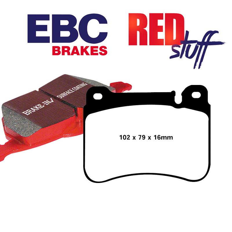 Brzdové platničky predné EBC REDstuff