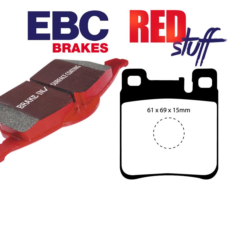 Brzdové platničky EBC REDstuff zadné
