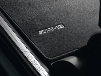 Velúrové koberčeky Mercedes AMG
