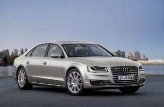Kryty svetlometov plexi Audi A8 4D