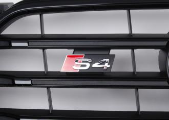 Originál Predná mriežka Audi S4 matná čierna facelift