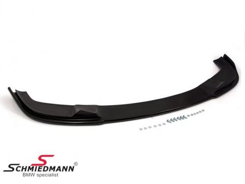 HAMANN style spoiler pre M paket nárazník BMW E60 (matná čierna / karbón)