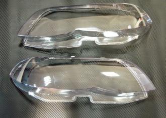 Sada plexi skiel na predné svetlomety BMW X5 E53 (04-2007)