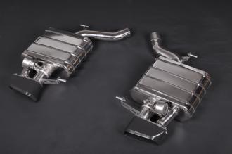Výfukový systém Capristo pre BMW 650i / 550i V8 Biturbo