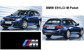 M aerodynamik paket E91 facelift LCI