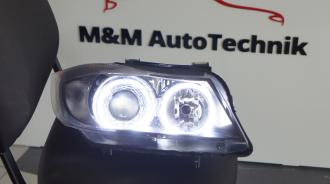 ANGEL EYES CREE LED (krúžky s rýchlospojkami) so stmievaním (Biele) E90 E60