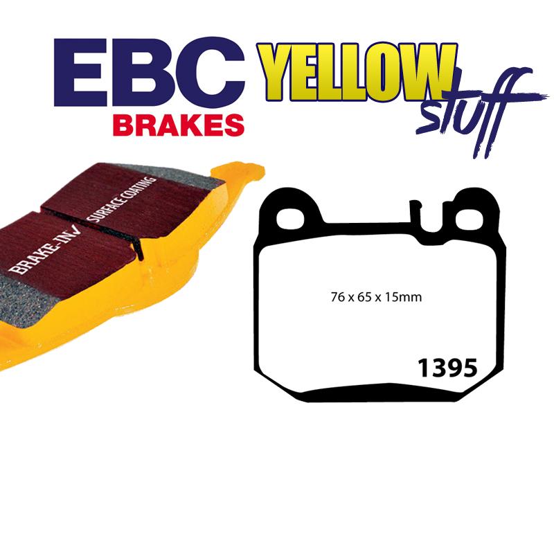 Brzdové platničky EBC Yellowstuff zadné