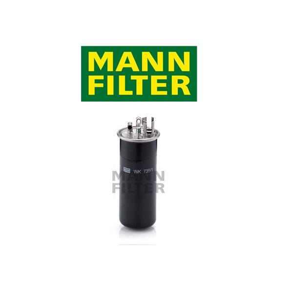 Palivový filter MANN Audi A6 2.7 TDI, 2.7 TDI quattro, 3.0 TDI quattro WK735/1