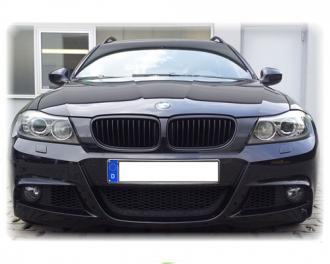 Predné mriežky chladiča - čierne - BMW E90 E91 facelift